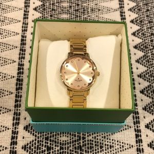 Kate Spade Gold Scallop Watch